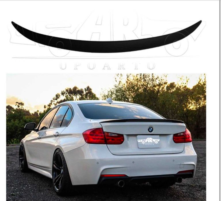 Eleron Lip Codita Portbagaj BMW Seria 3 F30 Performance, negru lucios