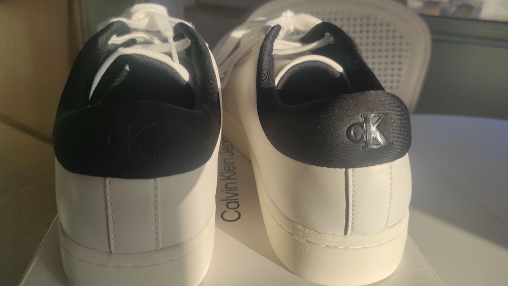 Мъжки кецове Calvin Klein Jeans  номер 44  от естествена кожa