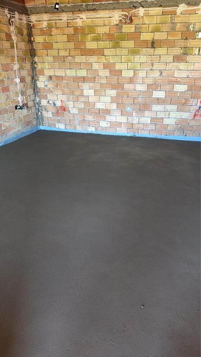 Полагане на земновлажна Замазка