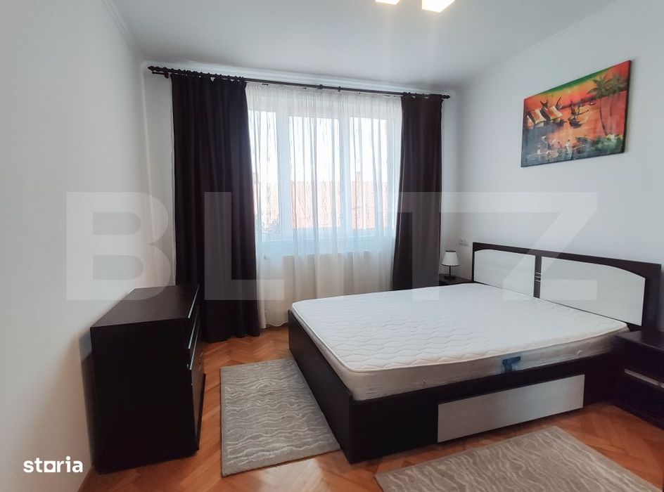 Apartament 2 camere, 50 mp, AC, balcon, zona Centrala