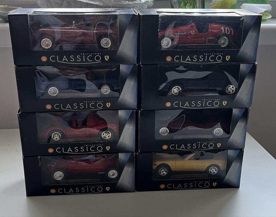 Колекция Shell Classico Ferrari 1:38