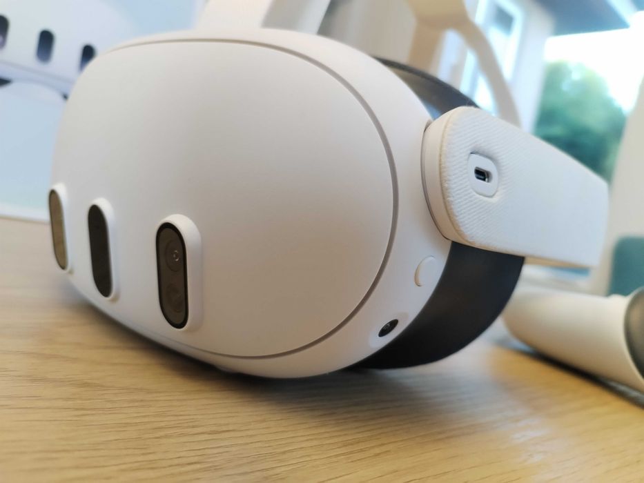 Meta Quest 3 512GB VR очила – пълен комплект, неразличим от нов.
