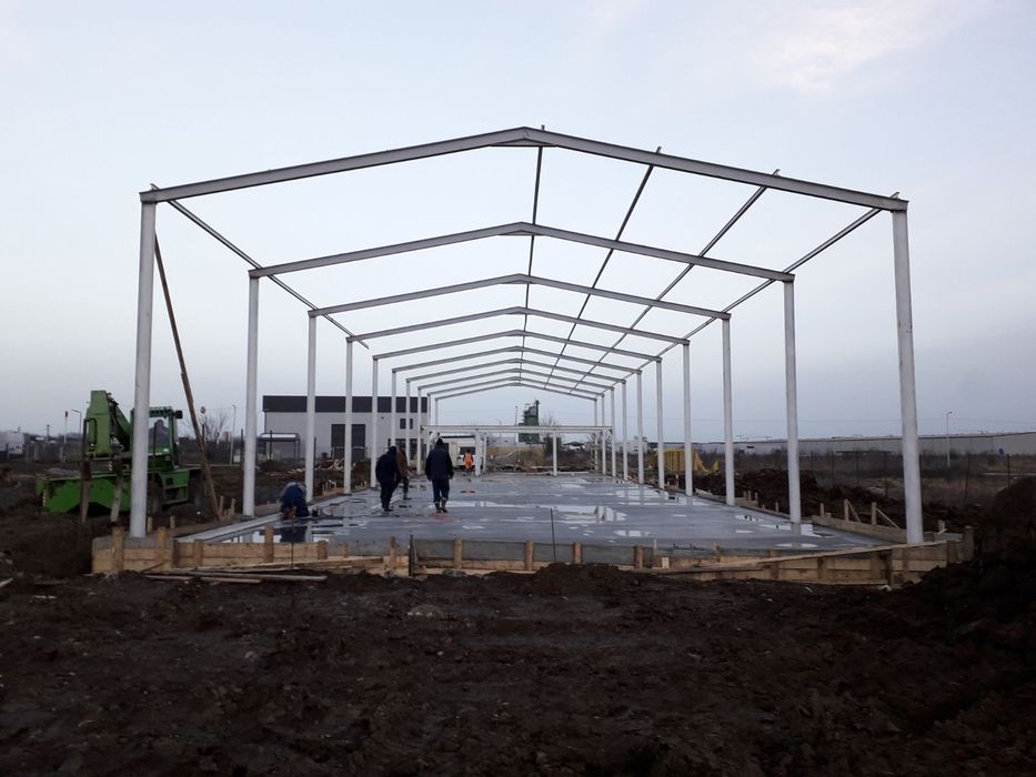 Vand hale metalice profile hea 180 50x32 m