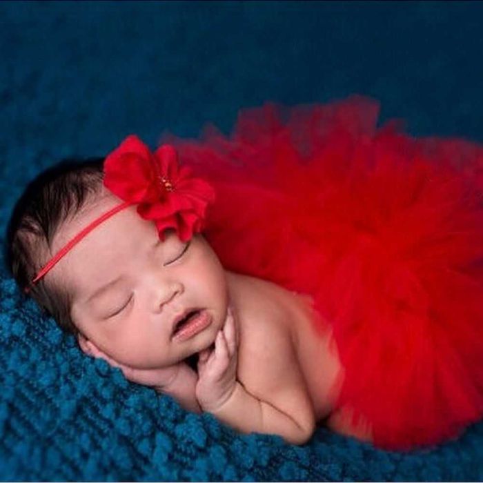 Costum galben/mov/bleu-fusta tutu+ bentita bebelusi-sedinte foto botez