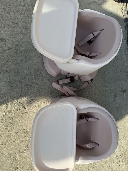 Scaun inaltator de masa roz pal