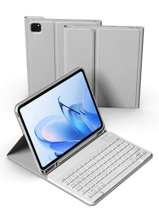 Кожен Калъф с клавиатура за таблет Lenovo Samsung Ipad Microsoft Surface за 8 модела