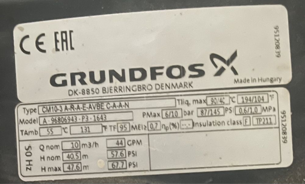 Grundfos венгерский насос по-ние давления воды для многоэтажнего дома