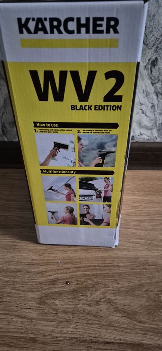 Стеклоочиститель Karcher KARCHER WV 2 - BLACK EDITION новый
