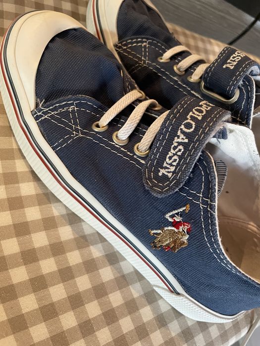 Платнени детски обувки Polo