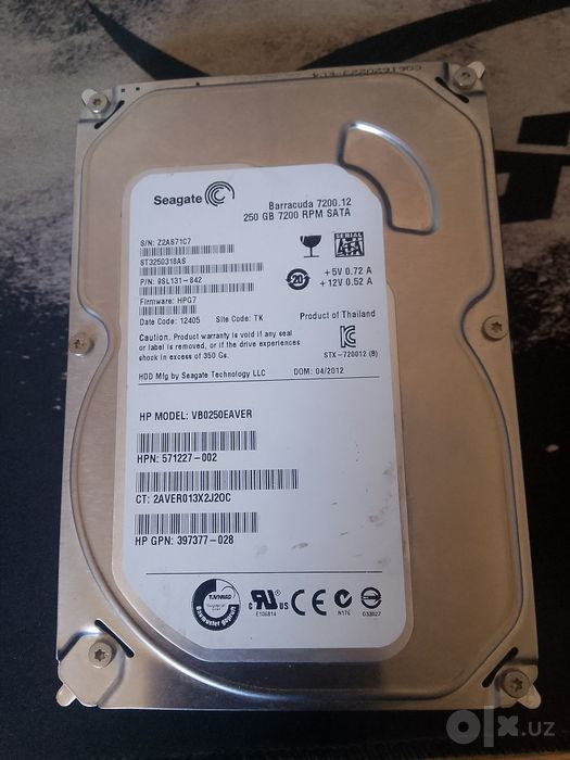 Мат плата проц | Hdd 250gb