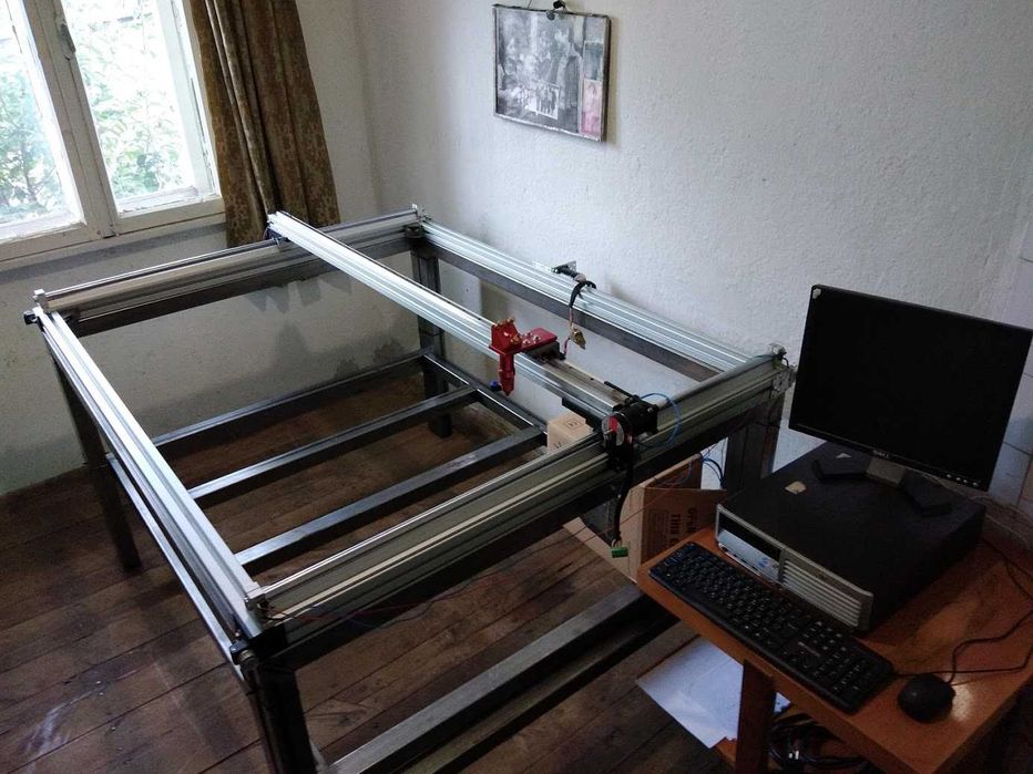 CO2  лазер 80W 1520мм х 1125мм