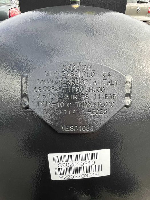 Compresor cu surub NOU BALMA BRIO 7.5KW 10 BAR 500 L cu uscator de aer