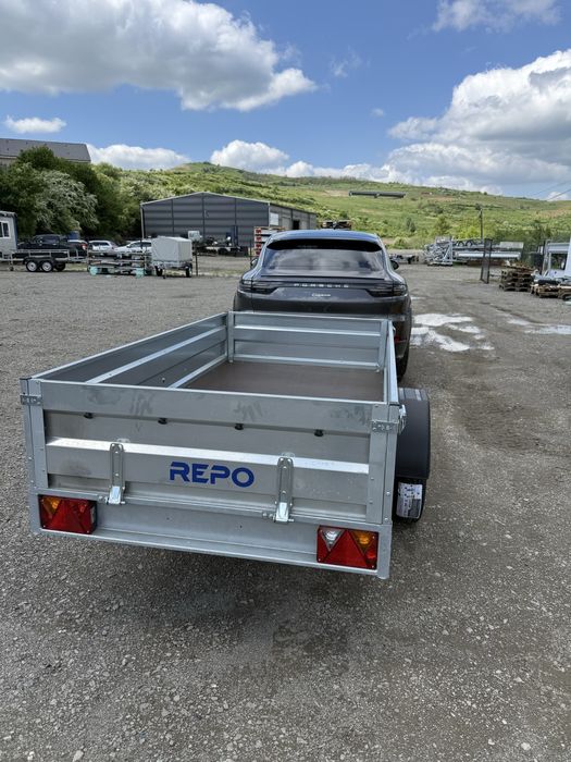 Vând remorcă REPO RDS 2400 X 1250 X 390 Monoax înmatriculată