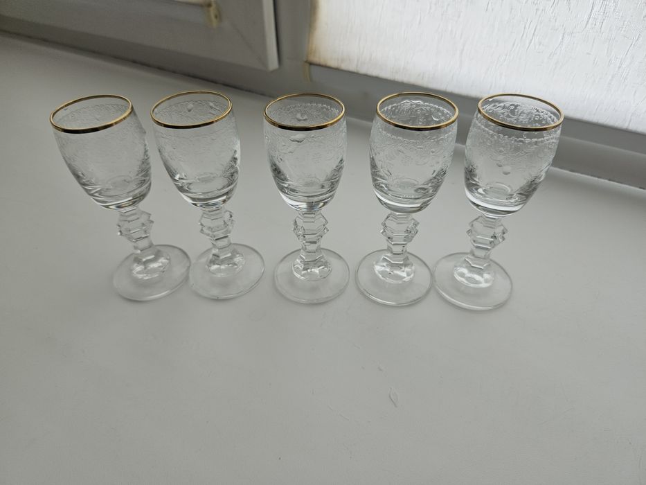 Продам стопки, фужеры хрустальные