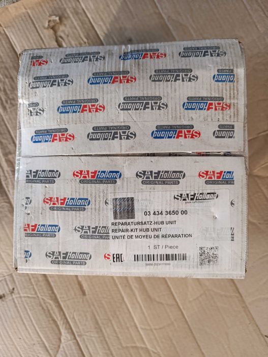 Лагер-главина комплект с крепежни болтове, подходящ за ремарке SChmitz