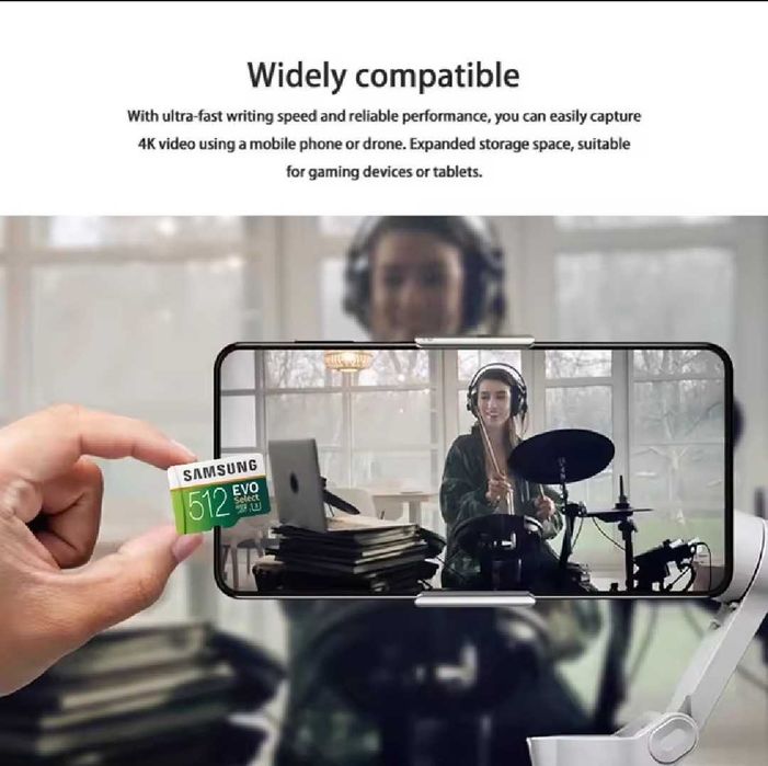 SAMSUNG EVO Select 1TB microSD с възможност за безплатна доставка до Speedy автомат
