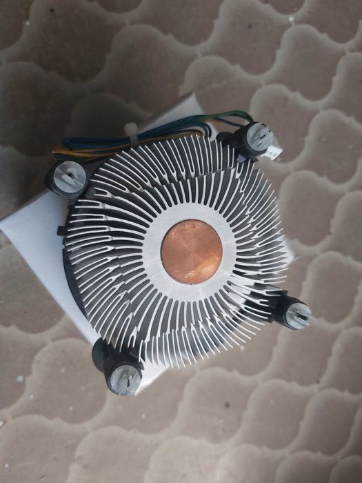 Cooler cu radiator intel socket 775 (aluminiu cu pastila cupru nucleu)