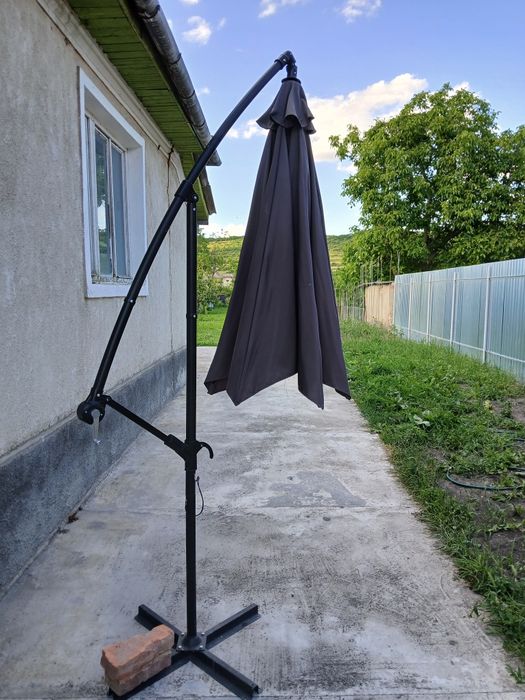 Umbrela gradina inclinabila