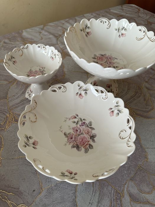 Набор посуды, фруктовница, хлебница, конфетница