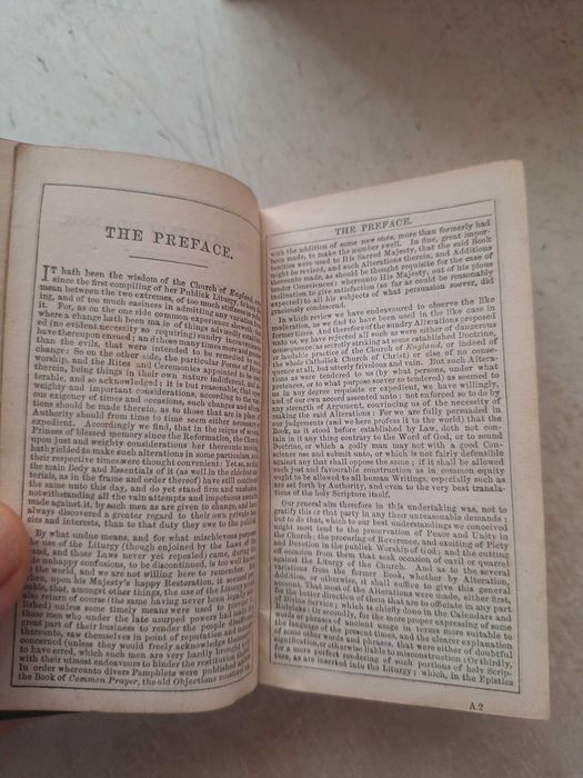 Книга молитвеник Англия 1870 г