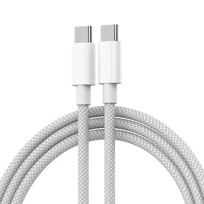 Кабель для зарядки Apple USB‑C — USB‑C, длина 1 м, мощность 60 Вт