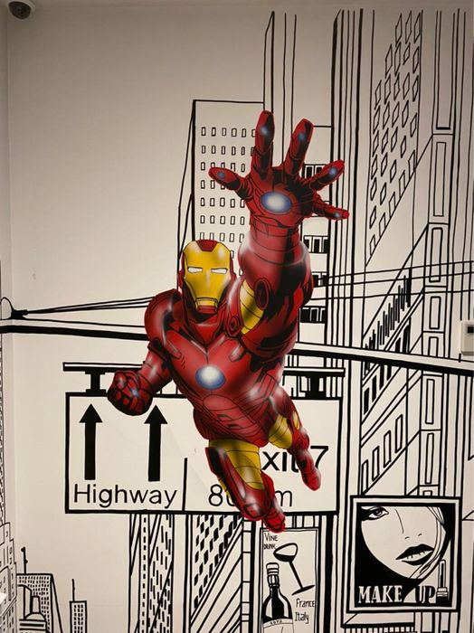 Роспись стен, муралы на заказ, граффити,