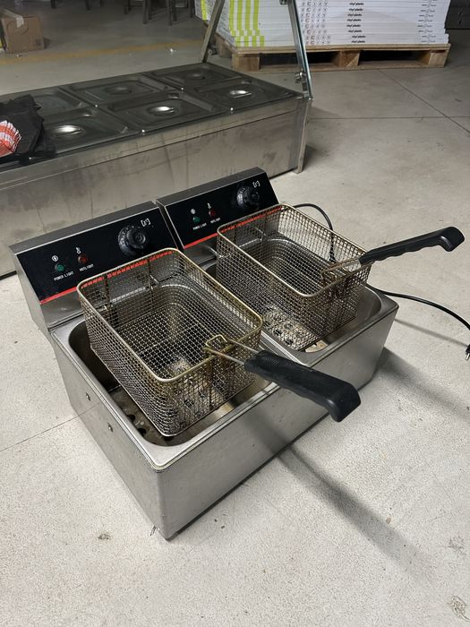 Професионален двоен фритюрник