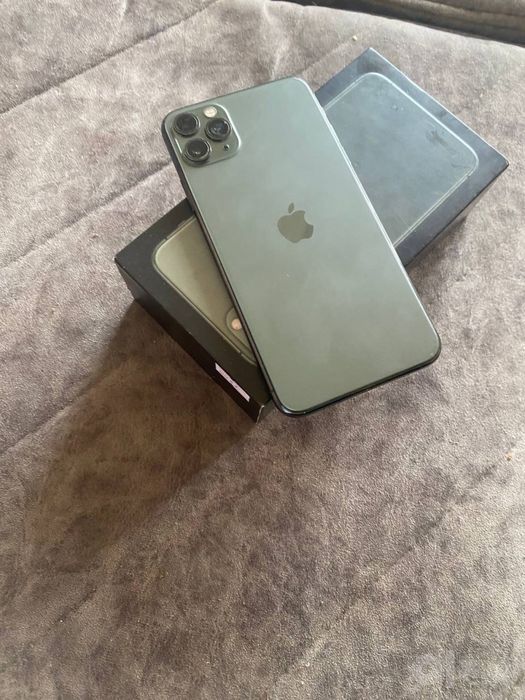 Iphone 11 Pro Max Green Full Karobka Bor