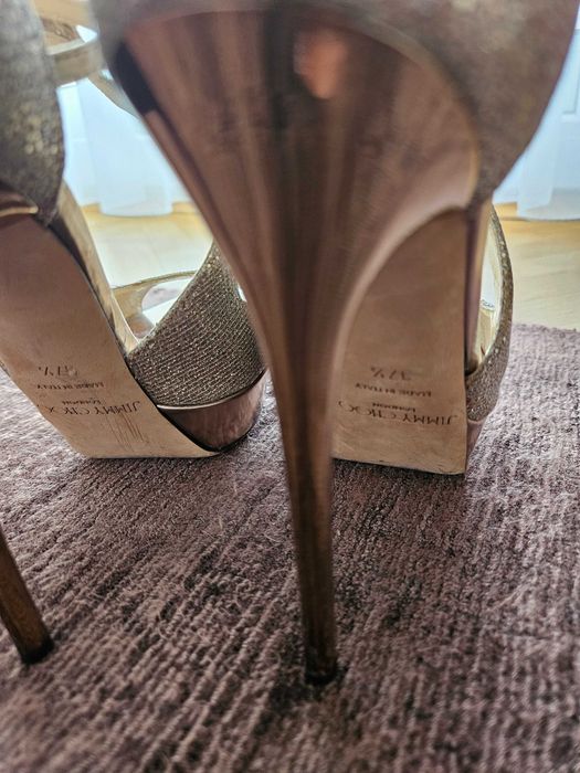 Оригинални Jimmy Choo сандали⁶ на ток – размер 37.5