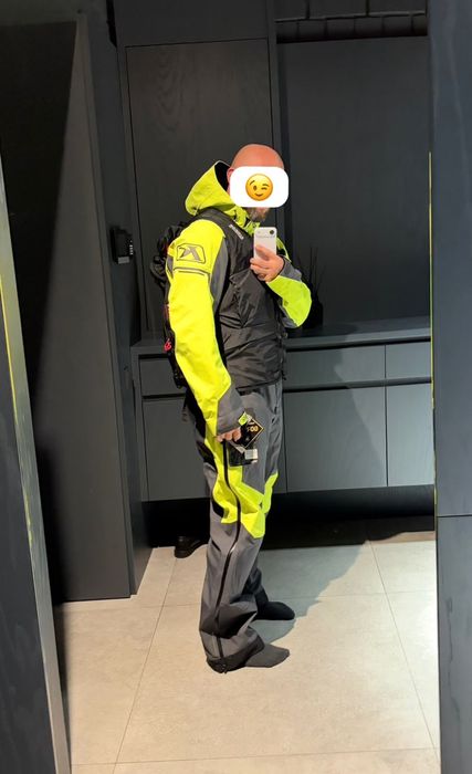 Комбинезон снегоходный Klim Lochsa One-Piece Asphalt-Hi-Vis