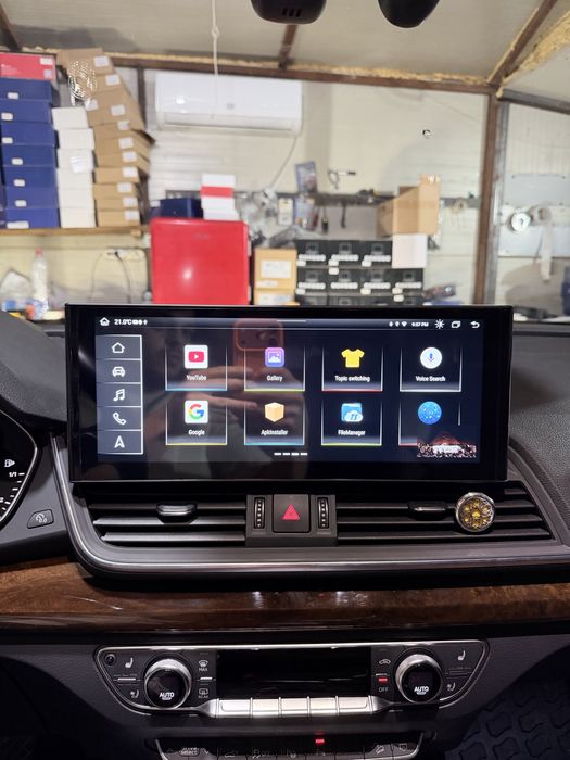 Navigatie Android Audi Q5 2016-2022 Carplay Android Auto , Ecran 2K