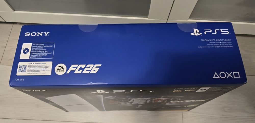 Consola Sigilata PlayStation PS5 Slim Digital Edition 1Tb FC26 Edition , 1 maneta, garantie 2 ani + o maneta garantie