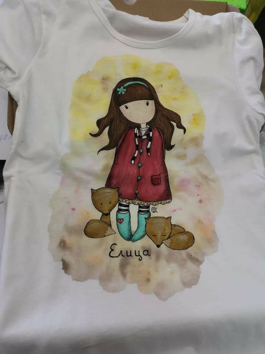 Ръчно рисувани тениски