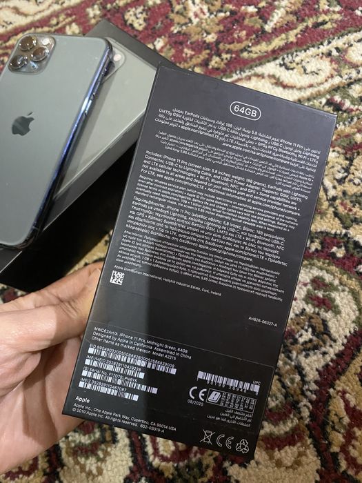 Iphone 11 pro 64гб с коробкой