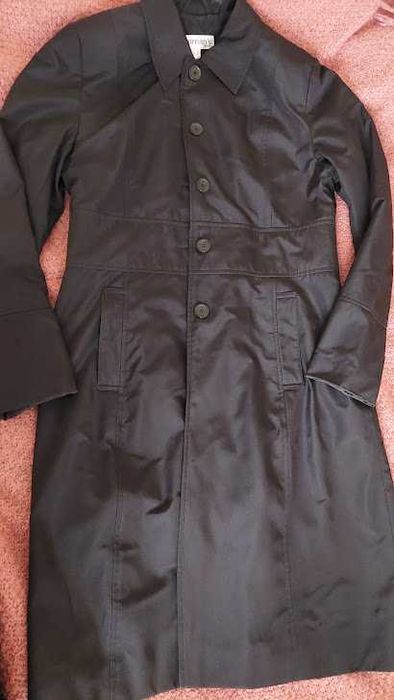 Дамски шлифер от промазан плат