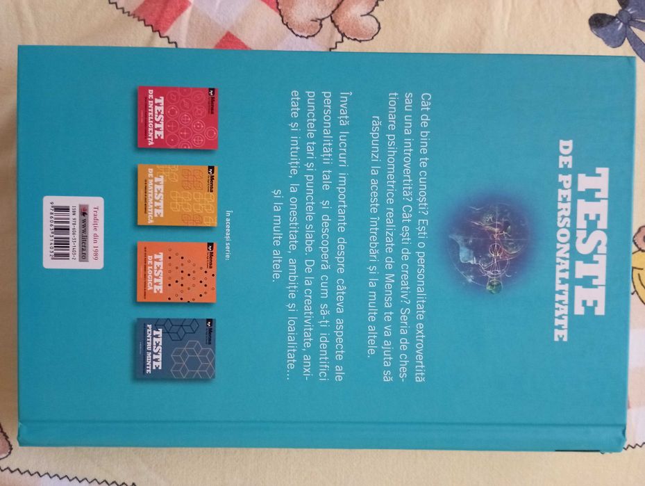 Carte nou nouță" Teste de personalitate"