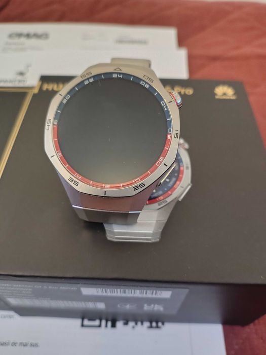 Smartwatch Huawei GT5 Pro Titanium garantie