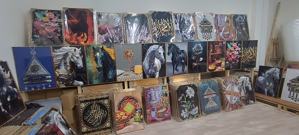 Әртүрлі тақырыптағы картиналар