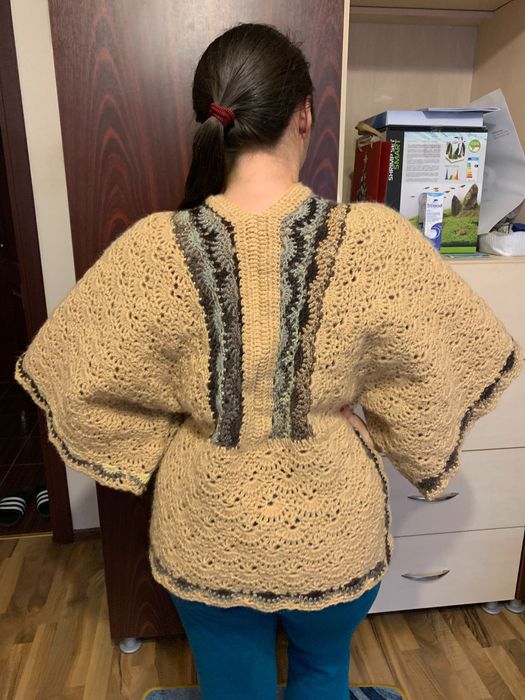 Bluza crosetata tip rustic maramuresan