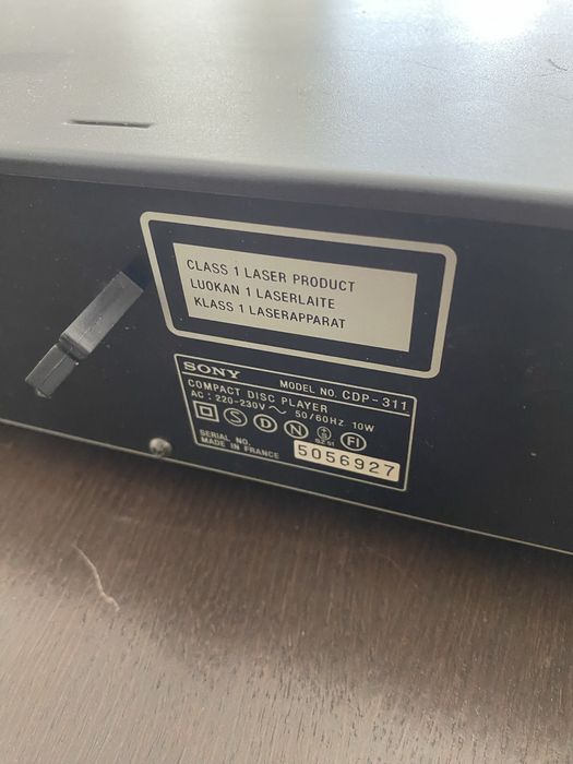 Cd player onkio si sony
