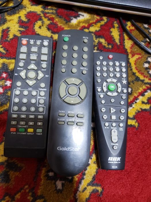 Телевизор, тюнер, антенны, пульты, DVD, DVD проигрыватель