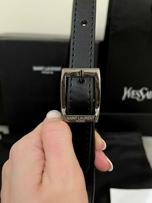 Geantă/Poșetă Yves Saint Laurent 5 a 7 Smooth Leather YSL 21x14x8