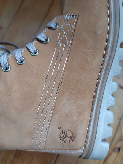 Timberland, дамски кожени боти. / 37.5 номерация.