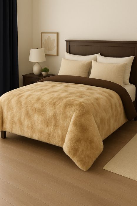 Мягкое Одеяло, шерсть, двуспальное, размер 200*230