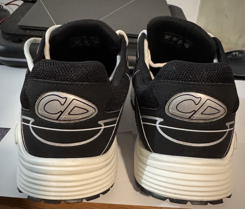 Adidasi Christian Dior B30 Black&white-marime 43