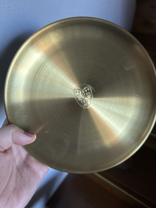 Золотые тарелки 20 шт