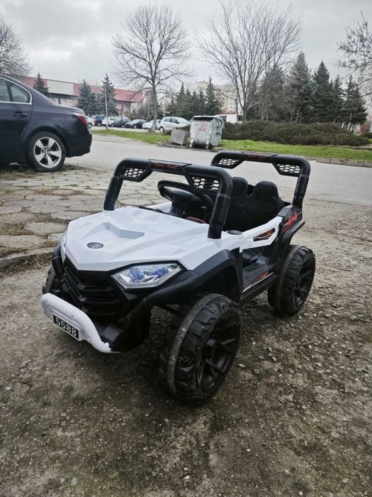 Акумулаторен джип FAST UTV бял TEXAS