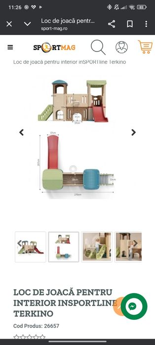 Vând centru de joaca