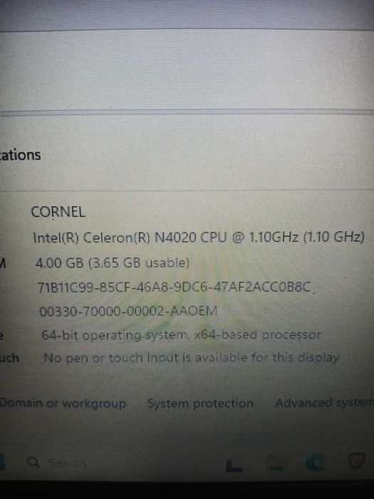 Laptop Lenovo că și nou