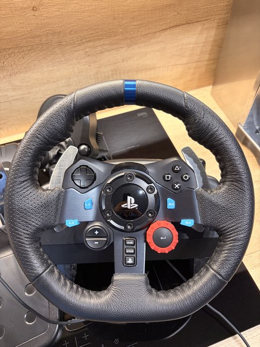Volan Logitech G29 PC, PS4, PS5 cu schimbator full box